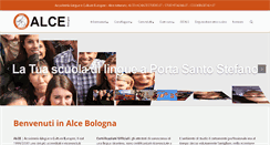 Desktop Screenshot of alcebologna.it